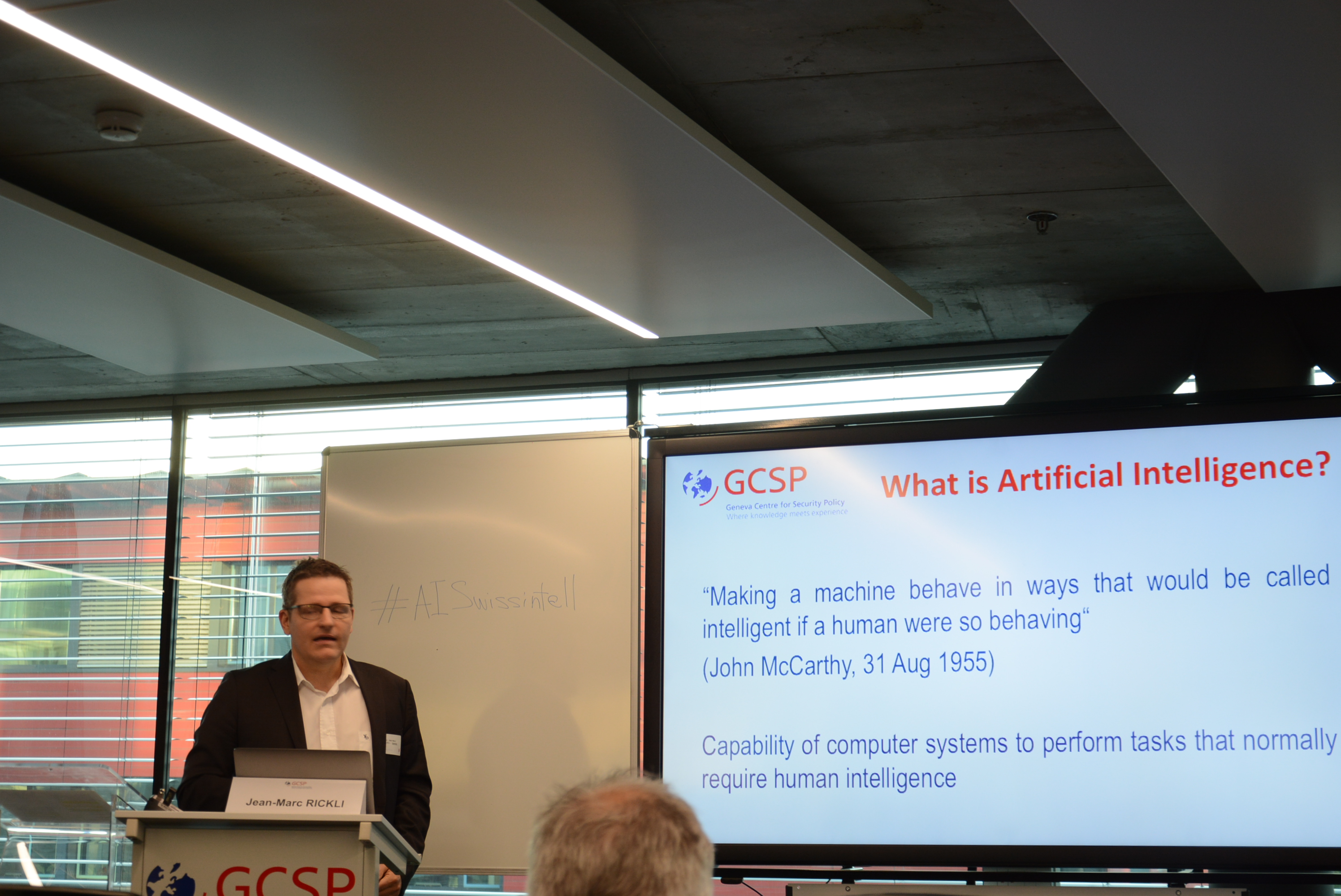 Swissintell Event Artificial Intelligence GCSP