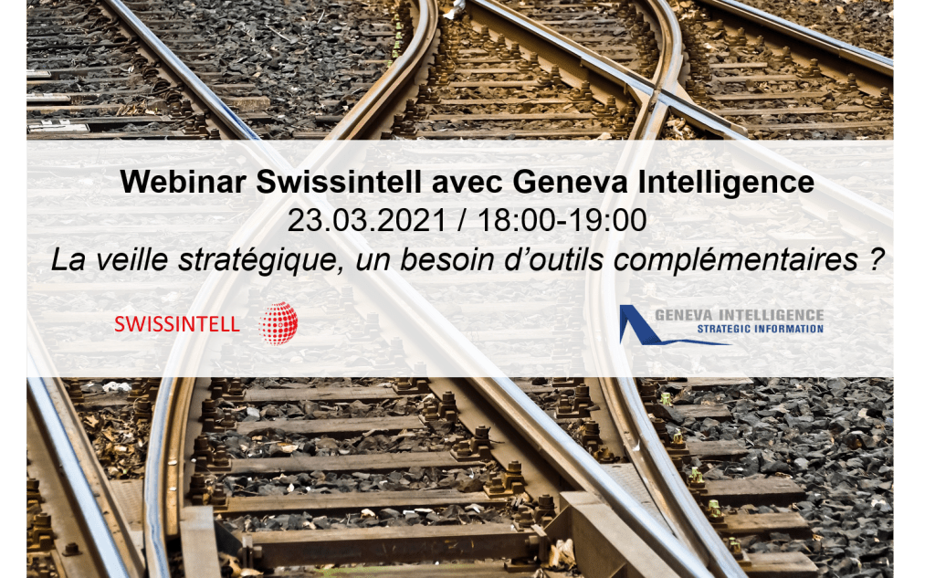 Swissintell Webinar - Geneva Intelligence