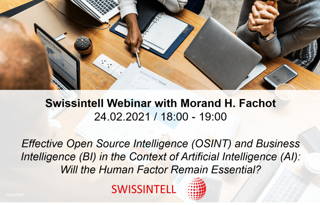 Swissintell Webinar - Morand H. Fachot